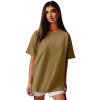 Reichstadt Oversized T-Shirt Damen Brand Stick   - 23RSW044