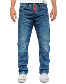 Cipo & Baxx Herren Jeans CD709 Blau W30/L32