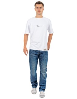 Cipo & Baxx Regular Fit Jeans Herren Stonewashed  CD709 Blue W30/L32