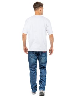 Cipo & Baxx Regular Fit Jeans Herren Stonewashed  CD709 Blue W30/L32