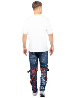 Cipo & Baxx Herren Jeans CD716 Blau W38/L32