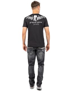 Cipo & Baxx Slim Fit T-Shirt  CT743 Black L