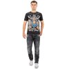 Cipo & Baxx Slim Fit T-Shirt  CT743 Black XXL