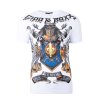 Cipo & Baxx Slim Fit T-Shirt   CT743 White L