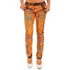 Cipo & Baxx slim fit Jeans Damen Mid Waist WD445 Orange W27/L34