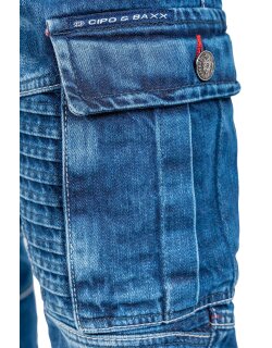 Cipo & Baxx regular fit Jeans Herren Stonewashed CD798 Blue