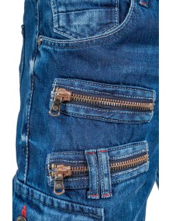 Cipo & Baxx regular fit Jeans Herren Stonewashed CD798 Blue