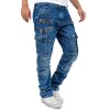 Cipo & Baxx regular fit Jeans Herren Stonewashed CD798 Blue