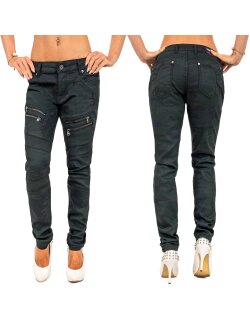 Cipo & Baxx Slim Fit Jeans Damen Ohne Waschung   - WD501