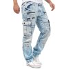 Cipo & Baxx Herren Jeans CD798 Iceblue W34/L34