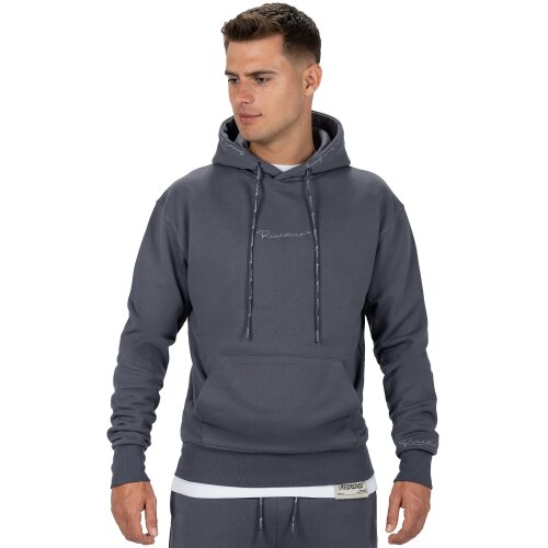 Reichstadt Regular Fit Hoodie Herren Marken-Stick 23RS034 Anthracite M
