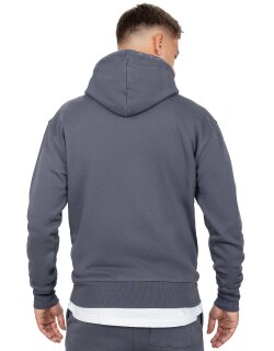 Reichstadt Regular Fit Hoodie Herren Marken-Stick 23RS034 Anthracite M
