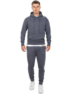 Reichstadt Regular Fit Hoodie Herren Marken-Stick 23RS034 Anthracite M