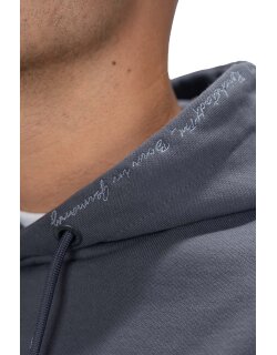 Reichstadt Regular Fit Hoodie Herren Marken-Stick 23RS034 Anthracite M