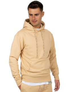 Reichstadt Regular Fit Hoodie Herren Marken-Stick 23RS034 Beige XL