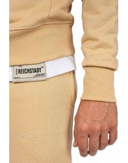 Reichstadt Regular Fit Hoodie Herren Marken-Stick 23RS034 Beige XL