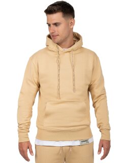 Reichstadt regular fit Hoodie Herren Marken-Stick Beige...