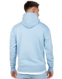 Reichstadt Regular Fit Hoodie Herren Marken-Stick 23RS034 Baby Blue XL