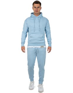 Reichstadt Regular Fit Hoodie Herren Marken-Stick 23RS034 Baby Blue XL