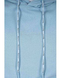 Reichstadt regular fit Hoodie Herren Marken-Stick Baby Blue XL - 23RS034