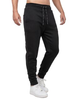 Reichstadt regular fit Jogginghose Herren Marken-Stick 23RS035 Black XXL
