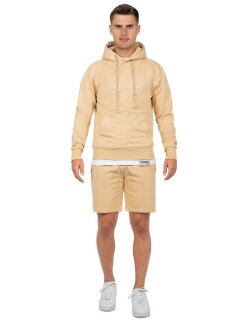 Reichstadt regular fit Shorts Herren Marken-Stick 23RS036 Beige L