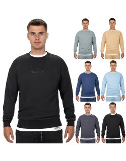 Reichstadt regular fit Pullover Herren Logo-Stitching   -...