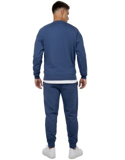 Reichstadt Regular Fit Pullover Logo-Stitching 23RS037 Dark Blue 4XL