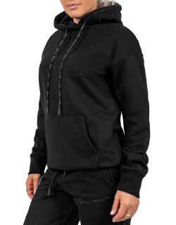 Reichstadt Relaxed Fit Hoodie Damen Marken-Stick 23RSW038 Black XL
