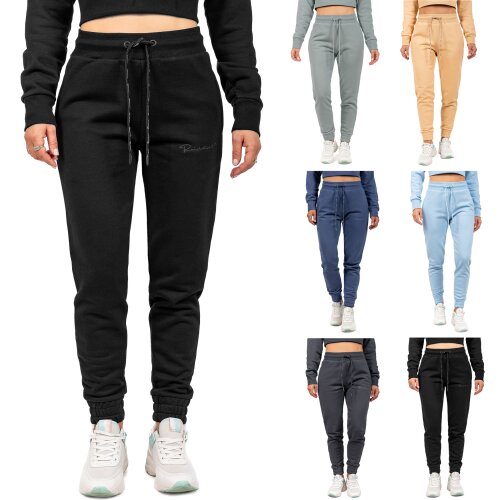 Reichstadt slim fit Jogginghose Damen Marken-Stick   - 23RSW039