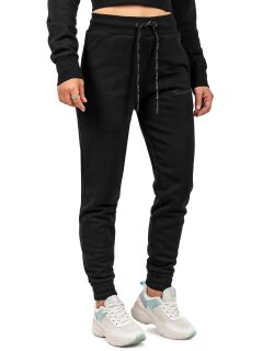 Reichstadt slim fit Jogginghose Damen Marken-Stick   - 23RSW039
