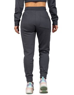 Reichstadt slim fit Jogginghose Damen Marken-Stick 23RSW039 Anthracite 4XL