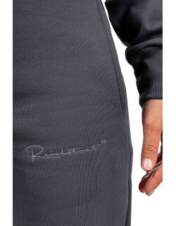 Reichstadt slim fit Jogginghose Damen Marken-Stick 23RSW039 Anthracite 4XL