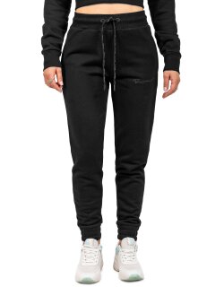 Reichstadt slim fit Jogginghose Damen Marken-Stick Black...