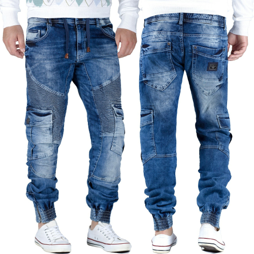 Cipo & Baxx Herren Jeans CD446 BLAU W33/L34