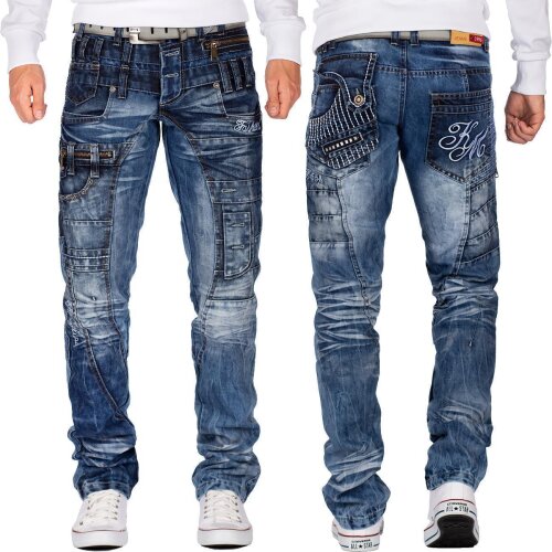 KL Herren Jeans KM020 Blue