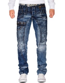 Kosmo Lupo Herren Jeans KM020 W32/L32