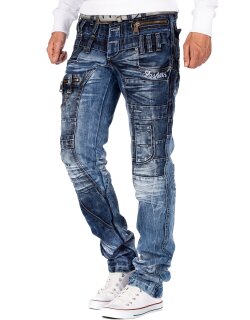 Kosmo Lupo Herren Jeans KM020 W32/L32