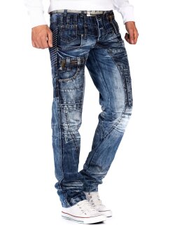 Kosmo Lupo Herren Jeans KM020 W32/L32