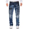 Kosmo Lupo Herren Jeans KM020 W32/L32