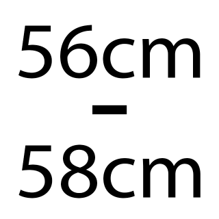 56cm - 58cm